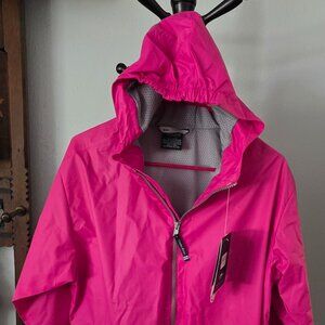 Charles River Pink L 12/14 Kids Rain Jacket, new, never worn Original price $52